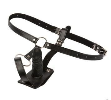 Patent Leather Butt Plug Strap On - Trending Gay